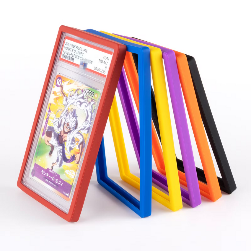 Silicon Slab Protector – Bunter Schutzrahmen für PSA & Graded Cards (z. B. CGC, BGS, AGS) Pokeduchy