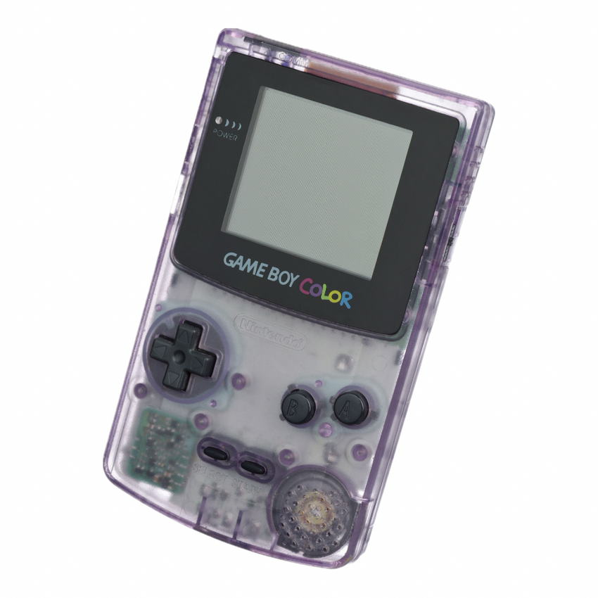 Nintendo Game Boy Color – Atomic Purple (Loose, voll funktionsfähig, ohne Sound) Pokeduchy