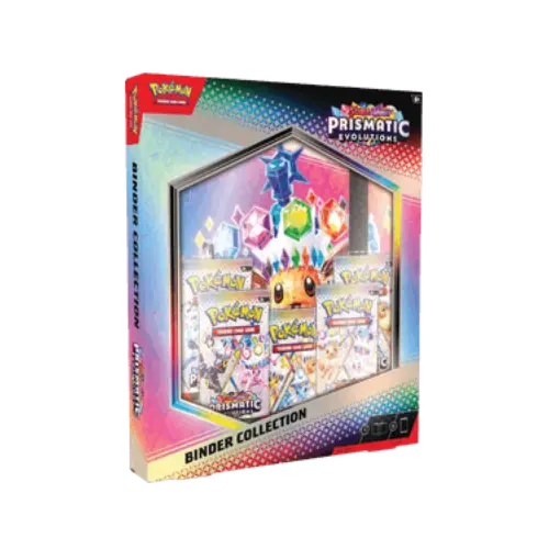 Pokémon Prismatic Evolutions – Binder Collection [Englisch] | Inkl. Promo & Sammelordner Pokeduchy